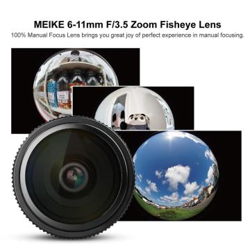 Meike MK-6-11mm f/3.5 Fisheye Lens (Sony E)