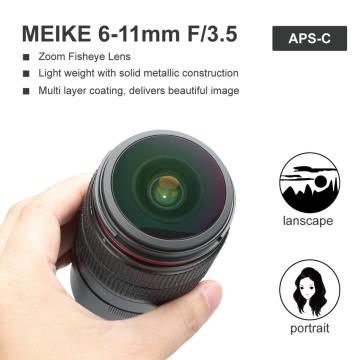 Meike MK-6-11mm f/3.5 Fisheye Lens (Fujifilm X)