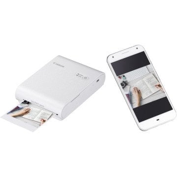 Canon SELPHY Square QX10 Compact Photo Printer (White)