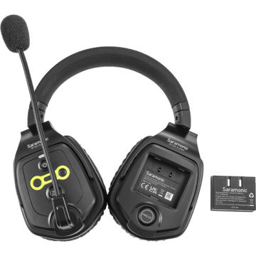 Saramonic WiTalk-WT6D 6-Person Full-Duplex Wireless Intercom System with Dual-Ear Remote Headsets (1.9 GHz)