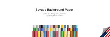 Savage Kağıt Fon 2,72 m x 11m - Siyah