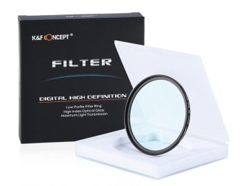 K&F Concept 58mm UV Slim HD Filtre