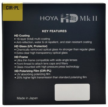 Hoya 58mm HD MK II Circular Polarize Filtre