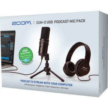 Zoom ZUM-2 USB Podcast Seti