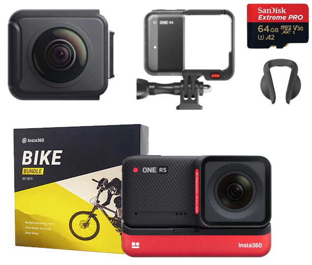 Insta360 ONE RS Twin Edition Bike Bundle Kit