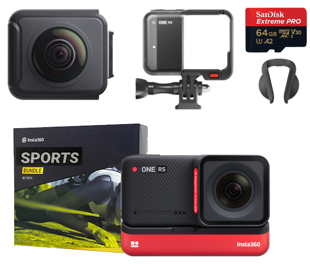 Insta360 ONE RS Twin Edition Sports Bundle Kit