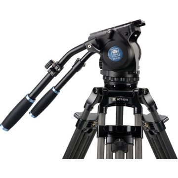 Sirui BCT-3203 Carbon Fiber Tripod + BCH-30 Video Kafa Seti