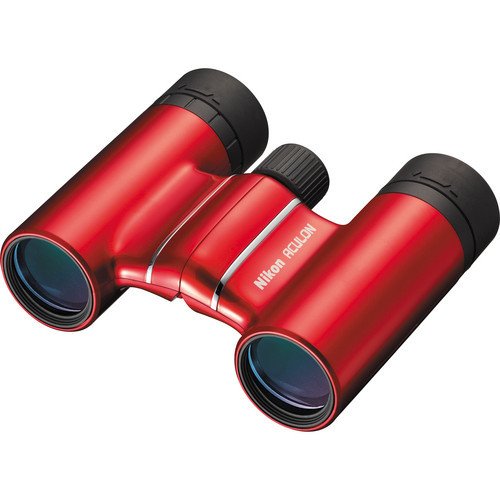 Nikon Binocular 10x21 Aculon T01 Dürbün (Red)