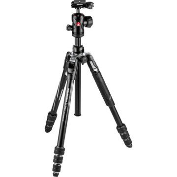 Manfrotto MKBFRTA4BK-BH  Befree Advanced Twist Lock Tripod Kit Çantalı (Black)