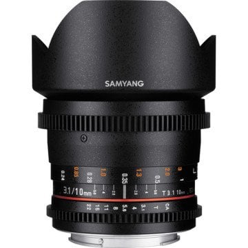 Samyang 10mm T3.1 VDSLR Lens (Canon EF)