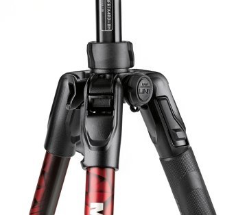 Manfrotto MKBFRTA4RD-BH Befree Advanced Twist Lock Tripod Kit Çantalı (Red)