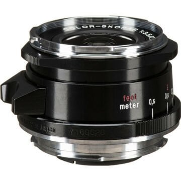 Voigtlander Color-Skopar 21mm f/3.5 Aspherical Type II Lens (Leica M) Black