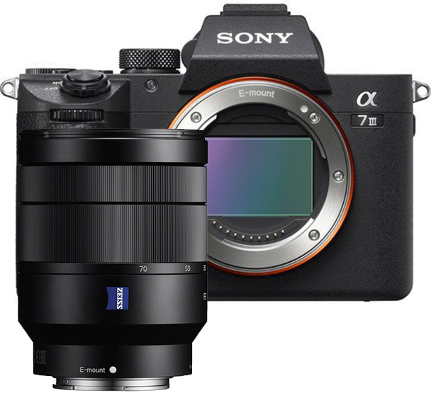 Sony A7 III 24-70mm f/4 ZA Lensli Kit