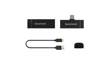 Saramonic Blink Go-U1 Kit Tekli Kablosuz Yaka Mikrofonu (Type-C Uyumlu)