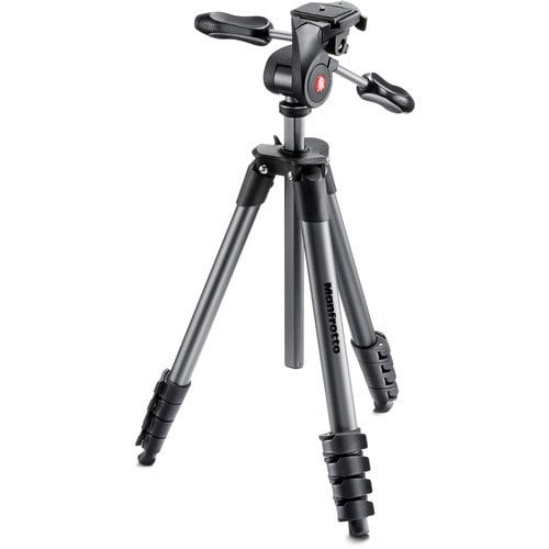 Manfrotto MK Compact Advanced Tripod Black