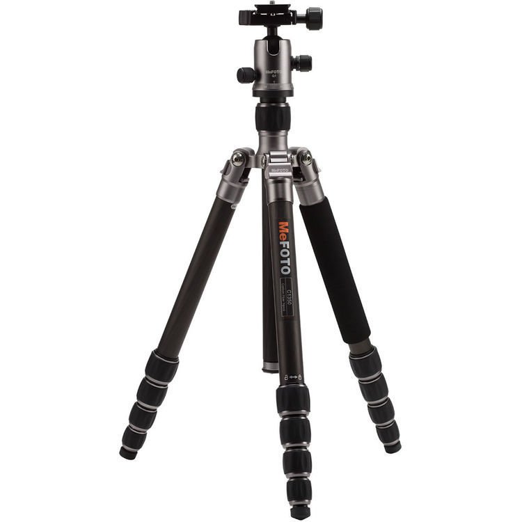 Benro MeFOTO C1350Q1T Carbon Fiber Travel Angel Tripod (Titanium)