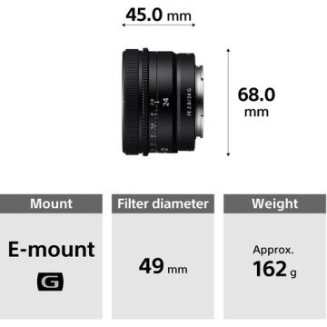 Sony FE 24mm f/2.8 G Lens