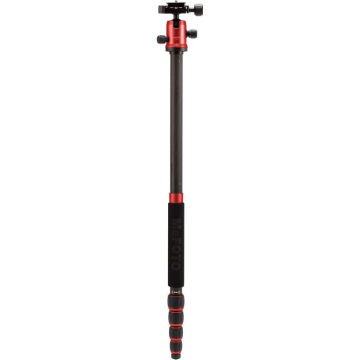 Benro MeFOTO C1350Q1R Carbon Fiber Travel Angel Tripod (Red)