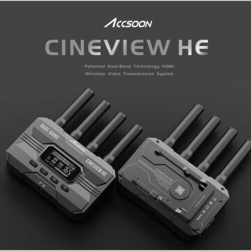 Accsoon CineView HE Kablosuz Video İletim Sistemi