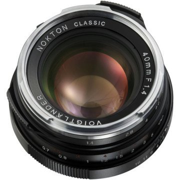 Voigtlander Nokton Classic 40mm f/1.4 MC Lens (Leica M)
