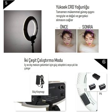 Yidoblo FD-480II 18 İnç Led Halka Işık Kiti (Ring Light)