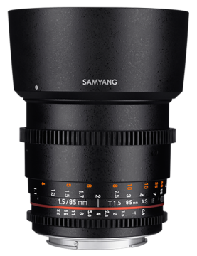 Samyang 85mm T1.5 VDSLRII Cine Lens (MFT)
