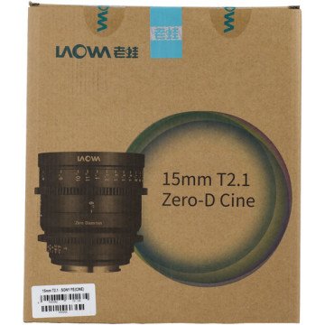 Laowa 15mm T/2.1 Zero-D Cıne - Sony FE (Meters)