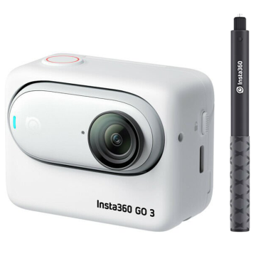 Insta360 GO 3 Aksiyon Kamera (128GB) + 114cm Selfie Stick