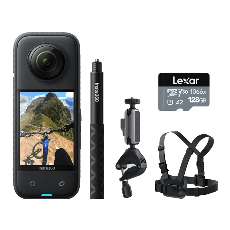 Insta360 X3 360 Kamera Bike Bundle Kit