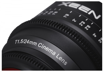 Xeen 24mm T1.5 Cine Lens (PL Mount)