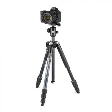 Manfrotto  MKELMII4BMB-BH Element MII Alimünyum Traveller Tripod + Mobil Remote ( Black )