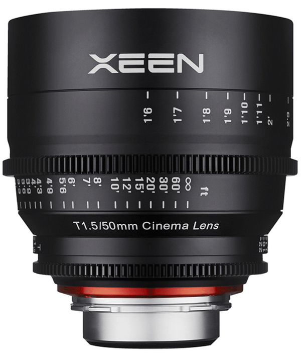 Xeen 50mm T1.5 Cine Lens (PL Mount)