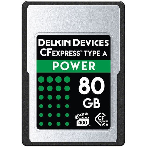 Delkin Devices 80GB POWER CFexpress Type A Memory Card (DCFXAPWR80 )