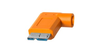 TetherPro USB-C to 3.0 Micro-B Right Angle Bağlantı Kablosu (CUC33R15-ORG)