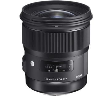 Sigma 24mm f/1.4 DG HSM ART Lens (Canon EF)