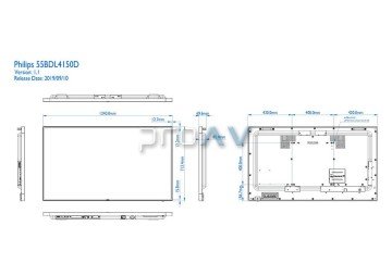 Philips 55BDL4150D LED Monitör