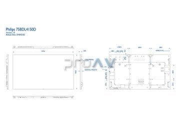 Philips 75BDL4150D LED Monitör