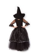 Siyah Uzun Cadı Kostümü