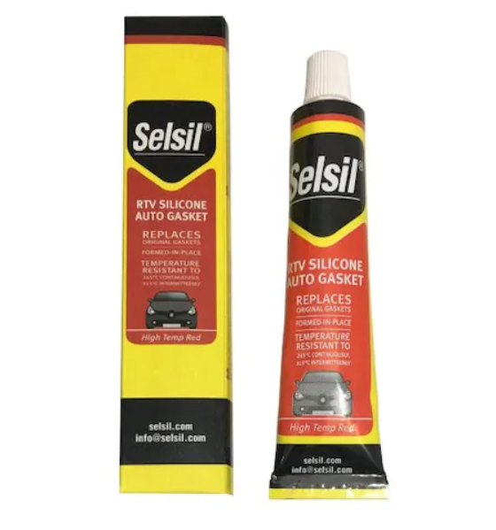 SELSİL RTV Yüksek Isı Silikonu 50 ML - 285°C Dayanıklı