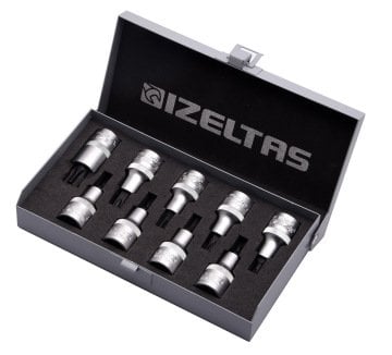 İzeltaş 1113 - 1/2'' Lokmalı Torx Um Takımı 9 Parça