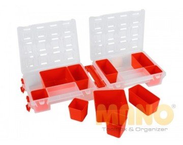 MANO 7'' Twin Organizer Kutu Kırmızı