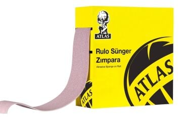 ATLAS Rulo Sünger Zımpara 115mm - 25 Metre