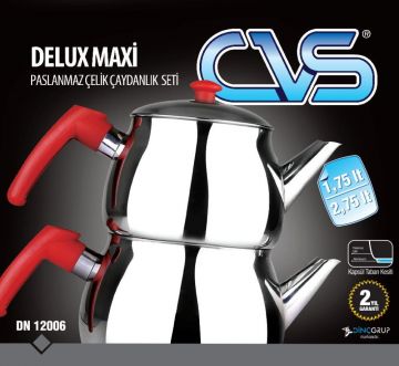 CVS Çelik Çaydanlık Delüx Maxi