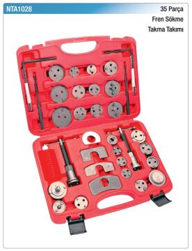 NT TOOLS NTA1028 - Fren Sökme Takma Takımı 35 Parça