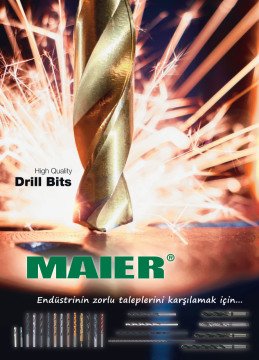 MAİER Düz Makine Kılavuzu - UNF İnce Diş (DIN-374/B) (HSS-M2AL)