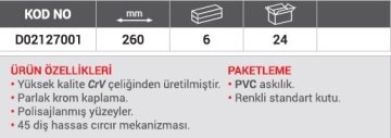 DHT 1/2 CırCır Kolu Uzatmalı