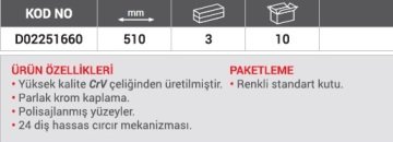 DHT 1'' CırCır Kolu