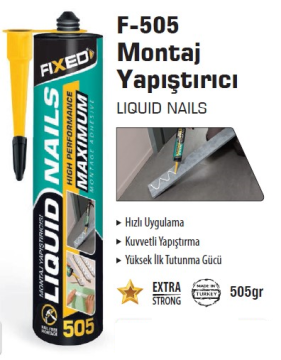 SGS Montaj Yapıştırıcı 505 Gram - 24 ADET