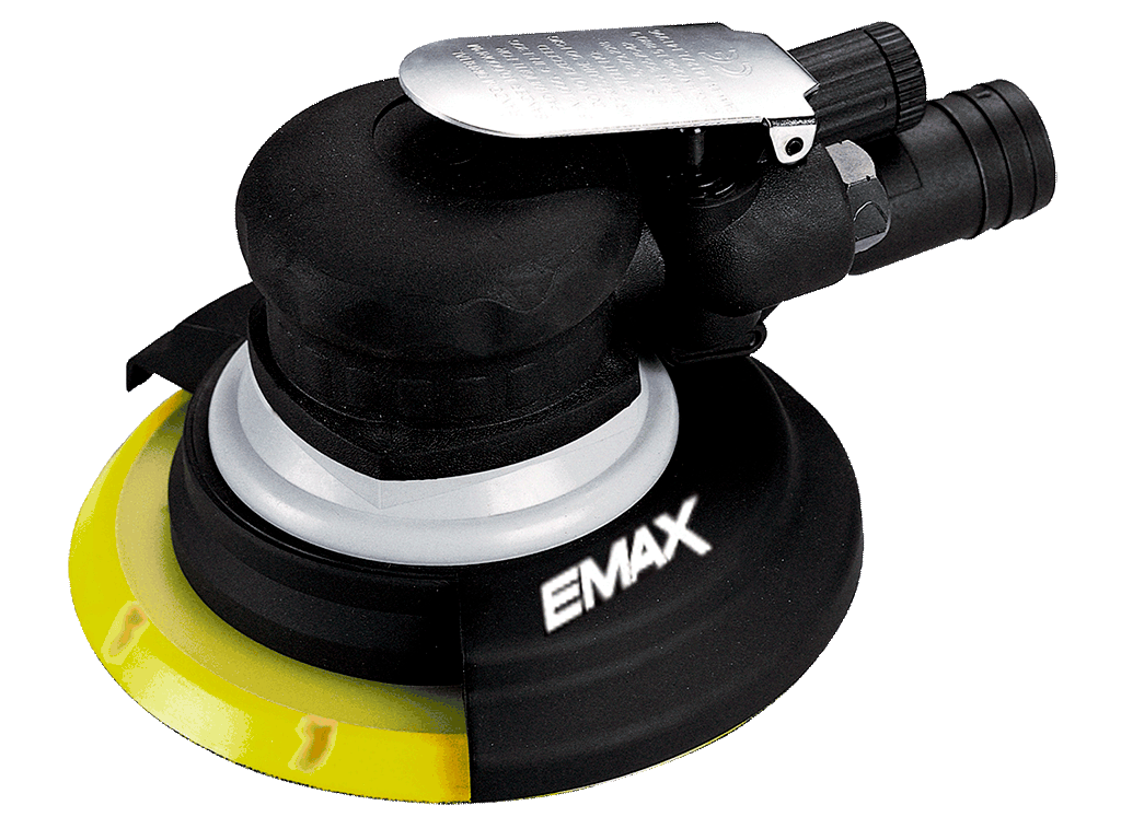 EMAX ET-2810 Havalı Daire Zımpara Tabancası Makinesi 150mm (6'') 11000 Devir Siperlikli