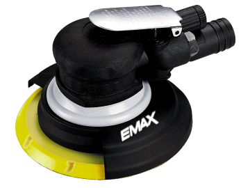 EMAX ET-2810 Havalı Daire Zımpara Tabancası Makinesi 150mm (6'') 11000 Devir Siperlikli